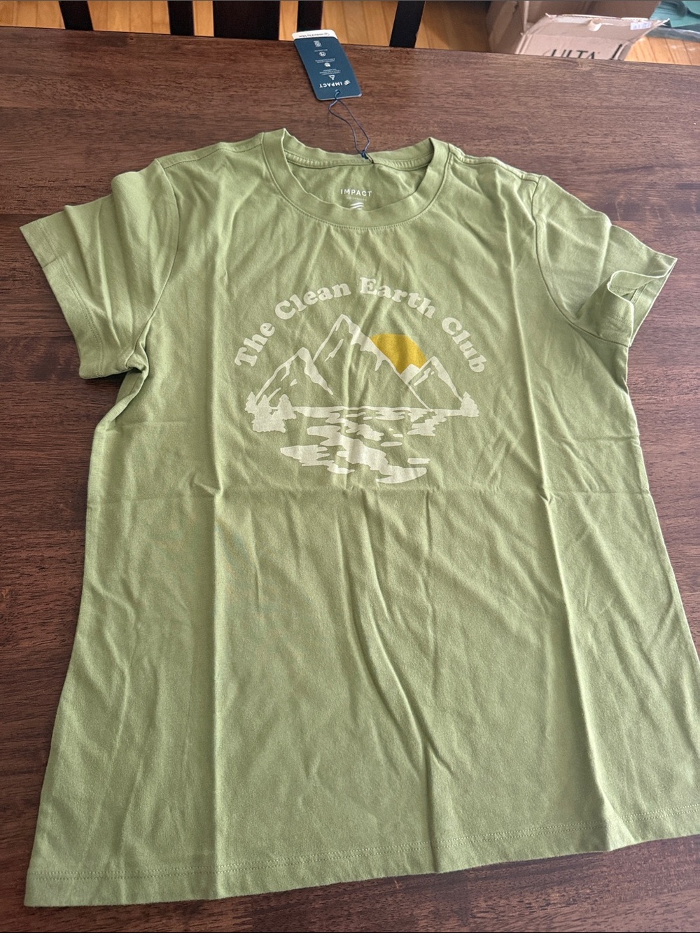 United by Blue The Clean Energy club tee shirt